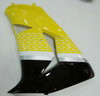 Amotopart Fairings Kawasaki ZX 10R Yellow Black No.56 Nakano Racing (2006-2007)