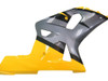 Amotopart Fairings Suzuki GSXR 750 Yellow Silver GSXR Racing  (2001-2003)