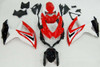 Amotopart Fairings Suzuki GSXR 600 750 Red White Black GSXR Racing  (2008-2010)