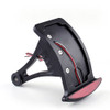 Side Axle Mount Black Billet License Plate Bracket ...