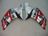 Fairings Suzuki GSXR 600 Silver Red Black GSXR Racing  (2001-2003)