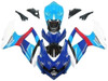 Amotopart Fairings Suzuki GSXR 600 750 Blue Rockstar Malkita Racing  (2008-2010)