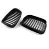 Matte Black Kidney Grille ABS Matt Mesh BMW 5-Series E39 (2001-2004)