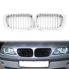 Front Fence Grill Grille BMW E46 2 Doors (1999-2002) 3 Series, Chrome