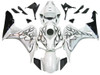 Amotopart Fairings Honda CBR 1000 RR White and Black Silver Flame Racing (2006-2007)