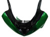 Amotopart Fairings Kawasaki ZX6R 636 Green Black elf  Racing  (2003-2004)