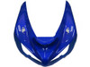 Amotopart Fairings Kawasaki ZX6R 636 Blue White West  Racing  (2005-2006)