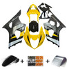 Amotopart Fairings Suzuki GSXR 1000  Yellow & Black GSXR Racing (2003-2004)