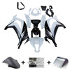 Amotopart Fairings Plastics Kawasaki ZX10R Ninja White ZX10R Racing (2011-2015)