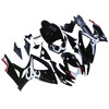 Amotopart Fairings Suzuki GSXR 600 750 Black Beacon GSXR Racing  (2006-2007)
