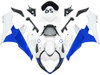 Amotopart Fairings Suzuki GSXR 1000 White & Blue Jordan Racing  (2005-2006)