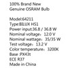 OSRAM 35/35W 12V HS1 PX43T BILUX Motorcycle Headlight Halogen Lamp Bulbs KS