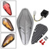 Tail Light with integrated Turn Signals Honda VTX 1300 1800 Retro, 1800T (2002-2008), Smoke