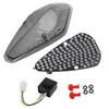 Tail Light with integrated Turn Signals Honda VTX 1300 1800 Retro, 1800T (2002-2008), Smoke