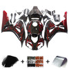 Amotopart Fairings Honda CBR 1000 RR Black & Red Flame Racing (2006-2007)