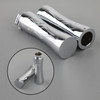 Grips r Harley Davidson & Custom Choppers, up to 2007, Flame 2 - Chrome