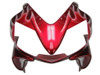 Amotopart Fairings Honda CBR 600 F4i Cherry Red & White Flame Racing (2004-2007)