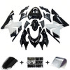 Amotopart Fairings Kawasaki ZX 10R Black White West Ninja Racing (2004-2005)
