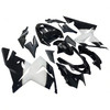 Amotopart Fairings Kawasaki ZX 10R Black White West Ninja Racing (2004-2005)