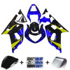 Amotopart Fairings Suzuki GSXR 600 Blue & Black GSXR Racing  (2001-2003)