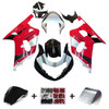 Amotopart Fairings Suzuki GSXR 750 Red Silver Black GSXR Racing (2001-2003)