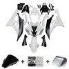 Amotopart Fairings Yamaha YZF-R6 White Black R6 Racing (2006-2007)
