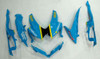 Fairings Suzuki GSXR 600 750 Blue Yellow Rizla Racing  (2008-2010)