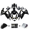 Amotopart Fairings Suzuki GSXR 600 750 Black Gold Lucky Strike Racing  (2006-2007)