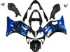 Amotopart Fairings Honda CBR 600 F4i Black & Blue Flame Racing (2001-2003)