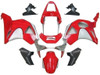 Amotopart Fairings Honda CBR 954 RR Red & Silver No.2 Spin's Racing (2002-2003)