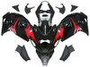 Amotopart Fairings Suzuki GSX1300 Hayabusa Black and Red Hayabusa Racing  (1999-2007)