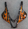 Amotopart Fairings Honda CBR 600 RR Black & Orange Flame Racing (2007-2008)