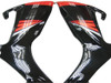 Amotopart Fairings Suzuki GSXR 600 750 Black & Red GSXR Racing  (2006-2007)