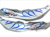 Fairings Honda CBR 600 RR Silver & Blue Flame Racing (2007-2008)