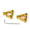 Fork Preload Adjusters Ducati 1098 17mm Gold