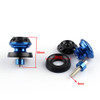 6mm Swingarm Sliders Spools Yamaha Blue