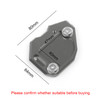 Kickstand Shoe Extension Plate Pad Side Stand BMW F800GS F800 GS (2008-2013) Gray