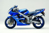 Amotopart Fairings Plastics Kawasaki ZX6R 636 00-02 ZZR600 05-08 Blue ZX6R Racing