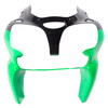 Amotopart Fairings Plastics Kawasaki ZX6R 636 Green Blue ZX6R Racing (2000-2002)