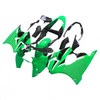Amotopart Fairings Plastics Kawasaki ZX6R 636 Green Blue ZX6R Racing (2000-2002)