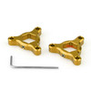 Fork Preload Adjusters Z 750 R1 GSXR 1000 14mm Gold