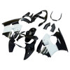 Amotopart Fairings Plastics Kawasaki ZX6R 636 00-02 ZZR600 05-08 Black West Racing