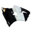 Amotopart Fairings Plastics Kawasaki ZX6R 636 00-02 ZZR600 05-08 Black West Racing