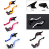 Shorty Adjustable Brake Clutch Levers Kawasaki ZZR600 2005-2009