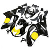 Amotopart Fairings Kawasaki ZX-R ZX636 Black Yellow Racing (2007-2008)