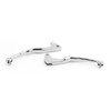 Skull Style Brake Clutch Levers Set Yamaha XV750 (1988-1997) Chrome