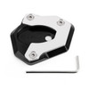 Side Pad Kickstand Stand Extension Plate Kawasaki Z650 Z900 (2017), Black