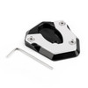Side Pad Kickstand Stand Extension Plate Kawasaki Z650 Z900 (2017), Black