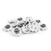 Mad Hornets 28 PCS Softspikes Golf Spikes Pins Turn Shoe Spikes Replacement, White