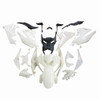 Fairings Kawasaki ZX6R ZX636 Ninja Racing Primal only Unpainted (2009-2012) (Fairing-ZX6R-0910-999)